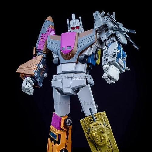 Figurina Transformers Bruticus Magic Square — Combinatore completo cinque robot senza confezione