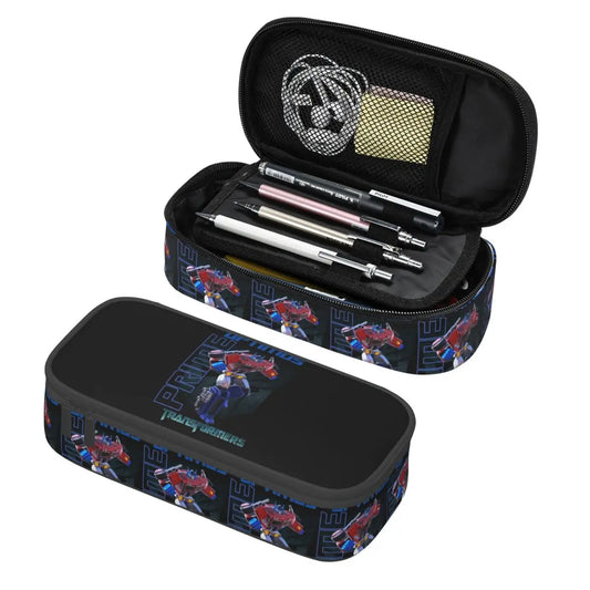 Astuccio Transformers - Autobots con fodera blu decorata