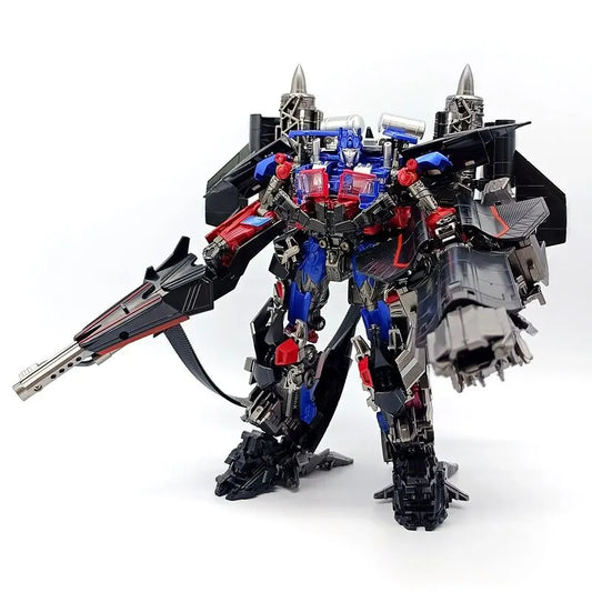 Figurina Transformers Jetfire Skyfire TW-1103 — Robot bianco e rosso Jet gigante