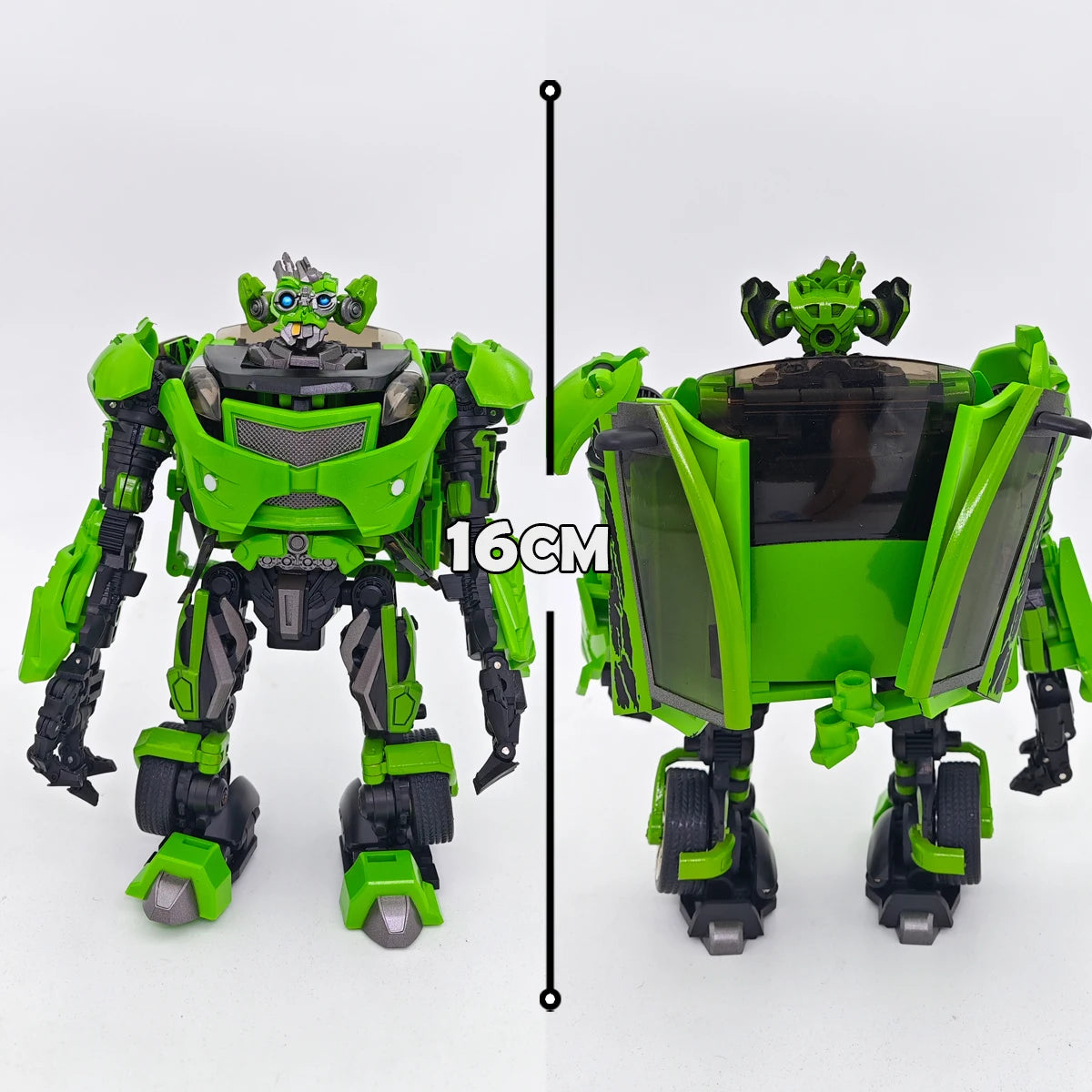 Figurine Transformers Skids e Mudflap — Duo di Gemelli Verdi Dumb Unique Toys