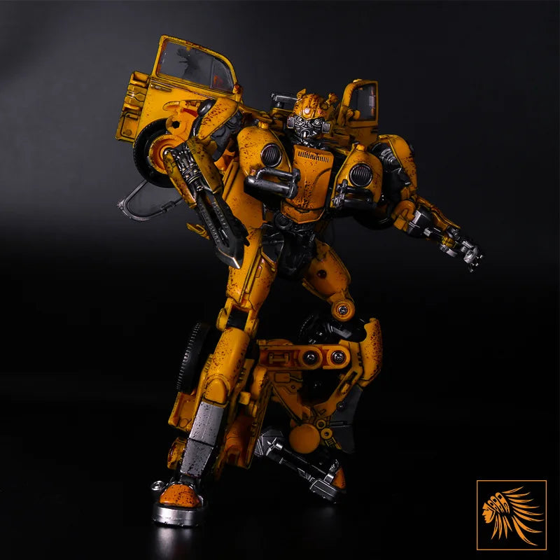 Figurine Transformers Bumblebee Alloy 21cm — Version Battle Damaged