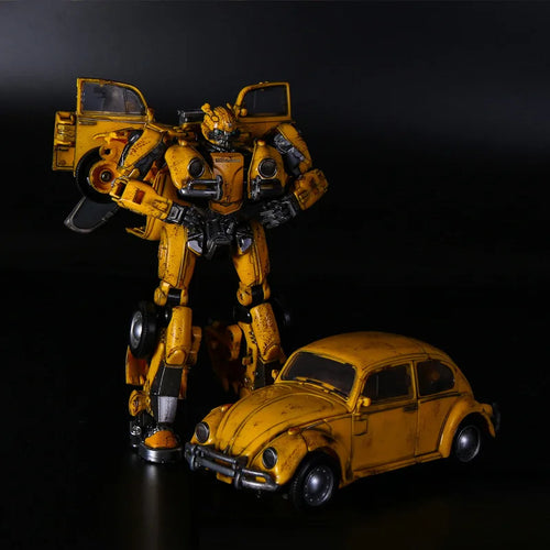 Figurine Transformers Bumblebee Alloy 21cm — Version Battle Damaged