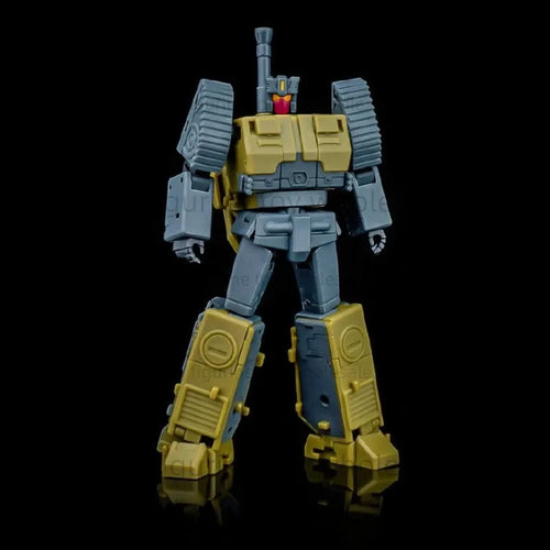 Figurina Transformers Onslaught Magic Square MS-B51 — Brick grigio e giallo camion militare