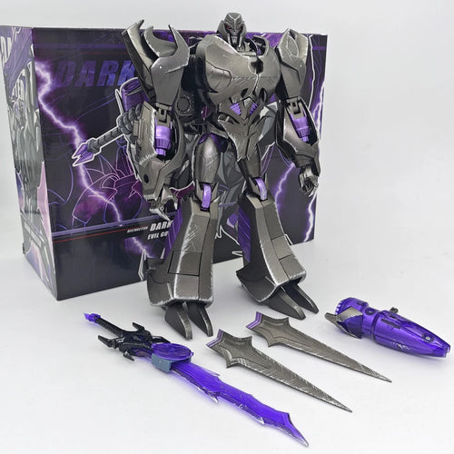 Figurina Transformers Megatron Dark Master APC — Versione Prime Danneggiata in Combattimento