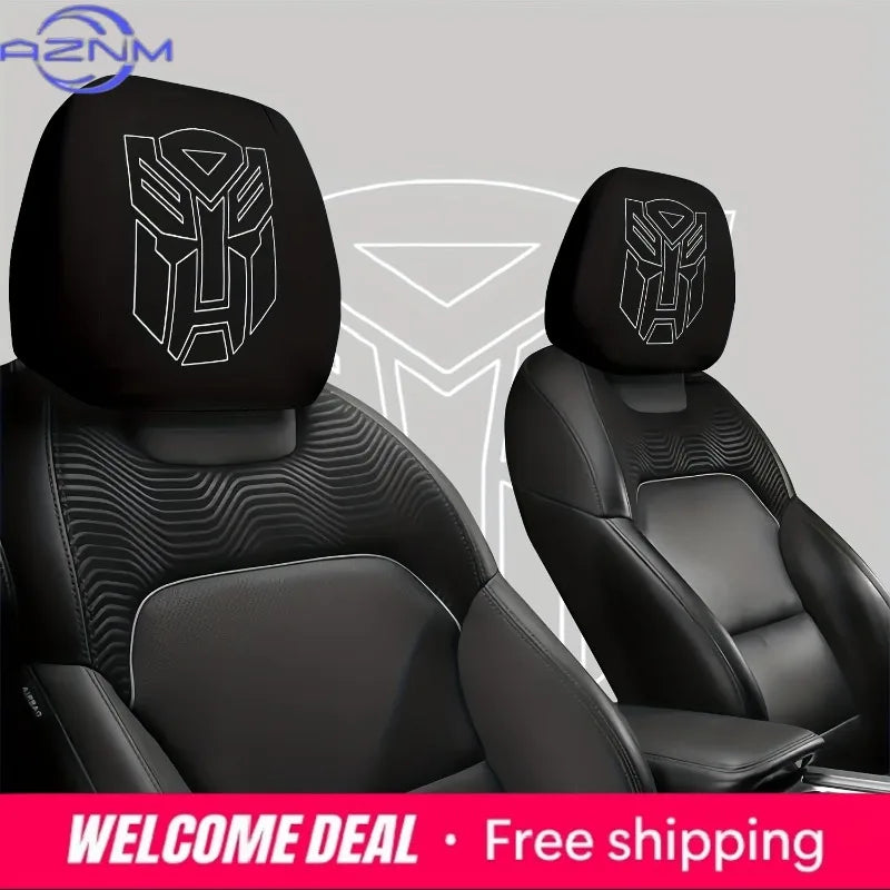 Copripoggiatesta Transformers Autobot — Set di 2 protezioni per sedili auto