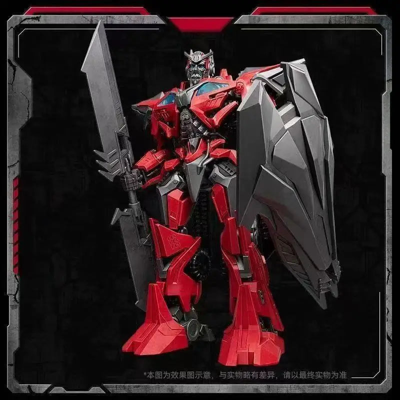 Kit di Upgrade Transformers Blitzwing SS65 — Accessori, ali e armi rosso-argento