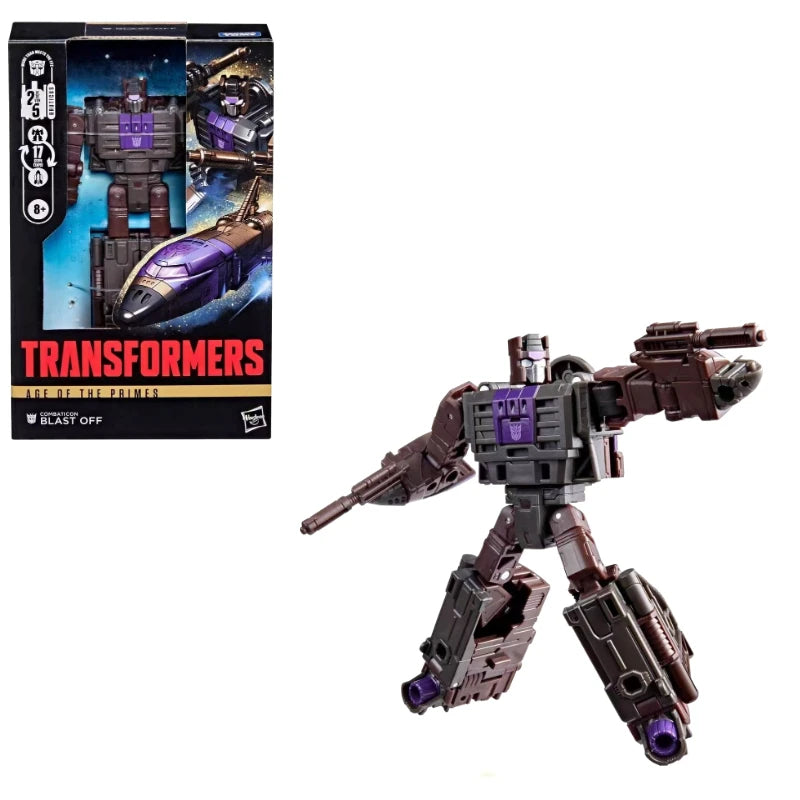 Figurina Transformers Blast Off Age of the Primes — Navetta Hasbro Edizione Ufficiale