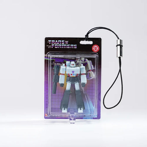 Ciondolo Transformers Megatron — Portachiavi a forma di testa luminosa per zaino