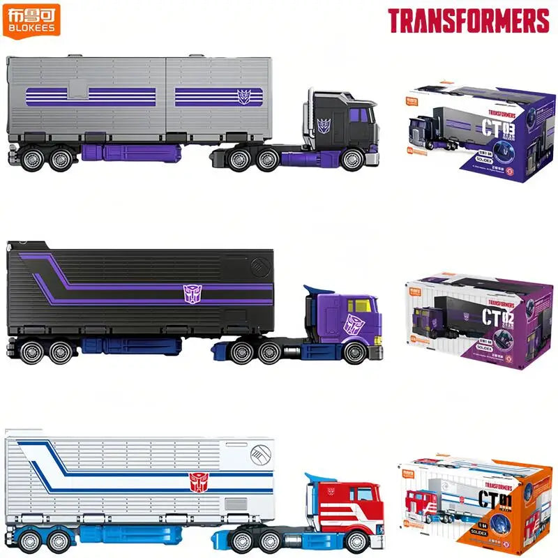 Figurina Transformers Motormaster convoglio oscuro — Cabina viola, edizione CT02 Stunticon