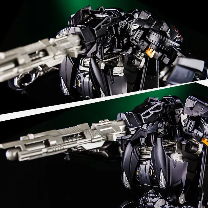 Figurina Transformers Lockdown Aventador — Cacciatore nero Silhouette Lamborghini