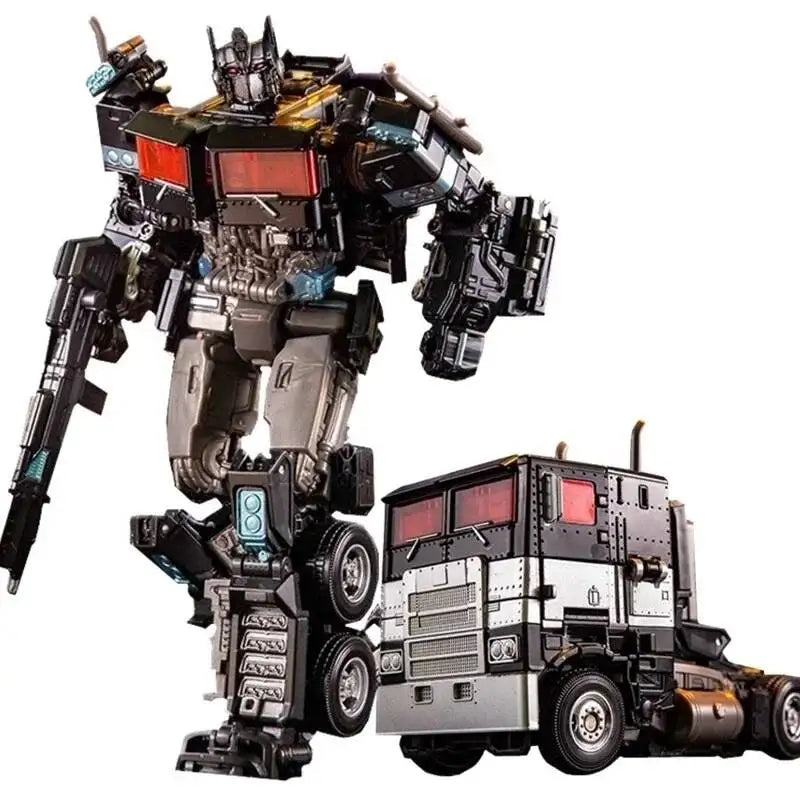 Figurina Transformers Nemesis Prime YS04B — Camion blu notte Masterpiece SS38