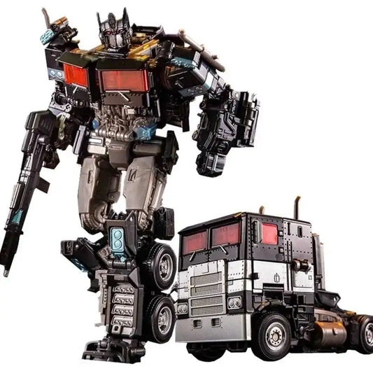 Figurina Transformers Nemesis Prime YS04B — Camion blu notte Masterpiece SS38