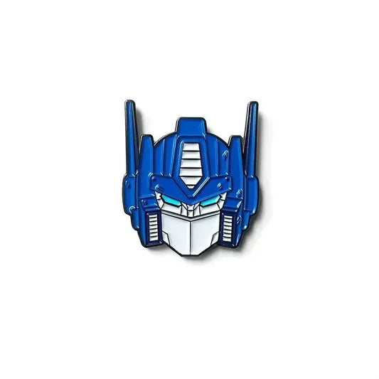 Spilla Transformers Soundwave Blu Scuro — Spilla con Testa per Zaino