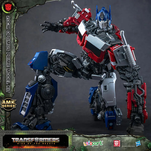 Figurina Transformers Optimus Prime — Modellino da 20cm AMK Rise of the Beasts Premium