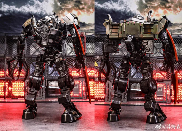 Figurina Transformers Scourge Duo Studio Series — Lega Grigia con Catene da Combattimento
