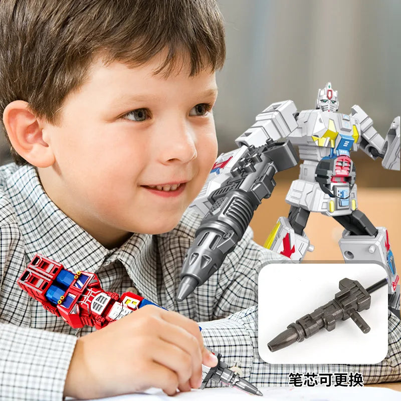 Giocattolo Transformers 2 in 1 - Penna rossa e gialla