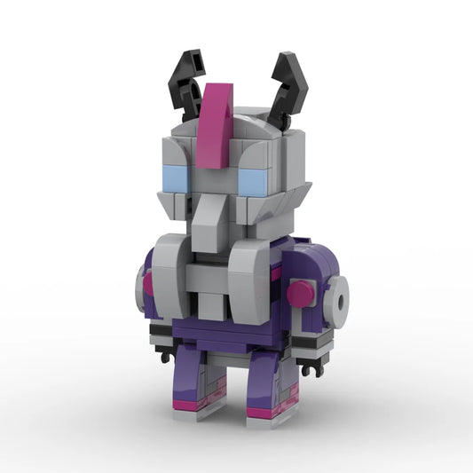 Figurina Transformers Alpha Trion Edizione One — Antico Saggio Brick Bianco e Malva