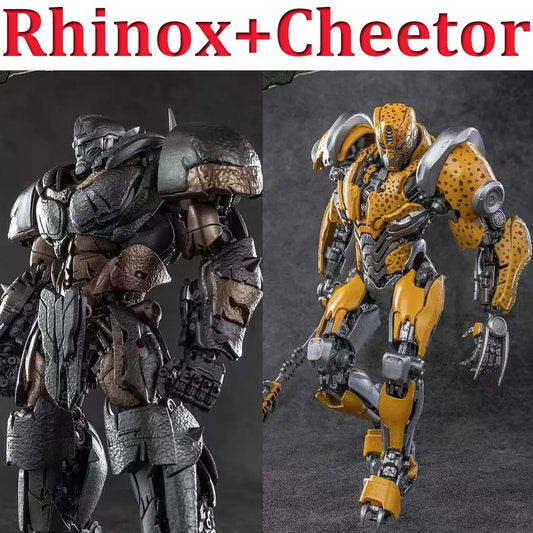Duo di figurine Transformers Rhinox e Cheetor — Alleanza selvaggia Beast Wars