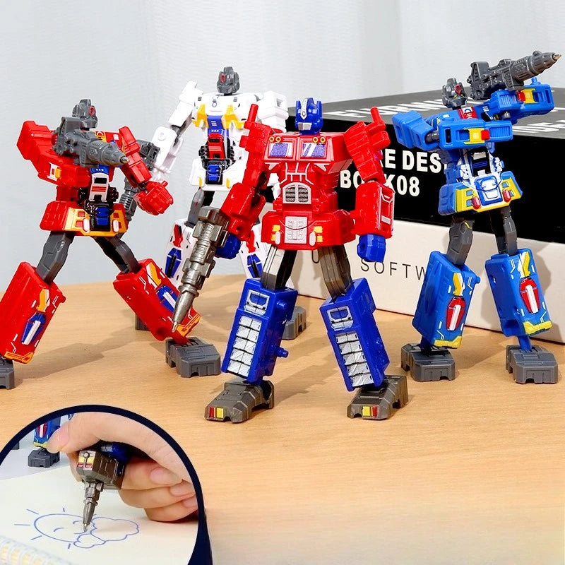 Giocattolo Transformers 2 in 1 - Penna rossa e gialla