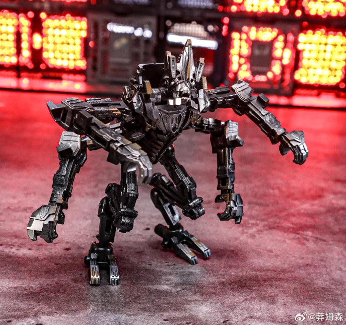 Figurina Transformers Scourge Patina dorata — Busto dettagliato Versione arrugginita