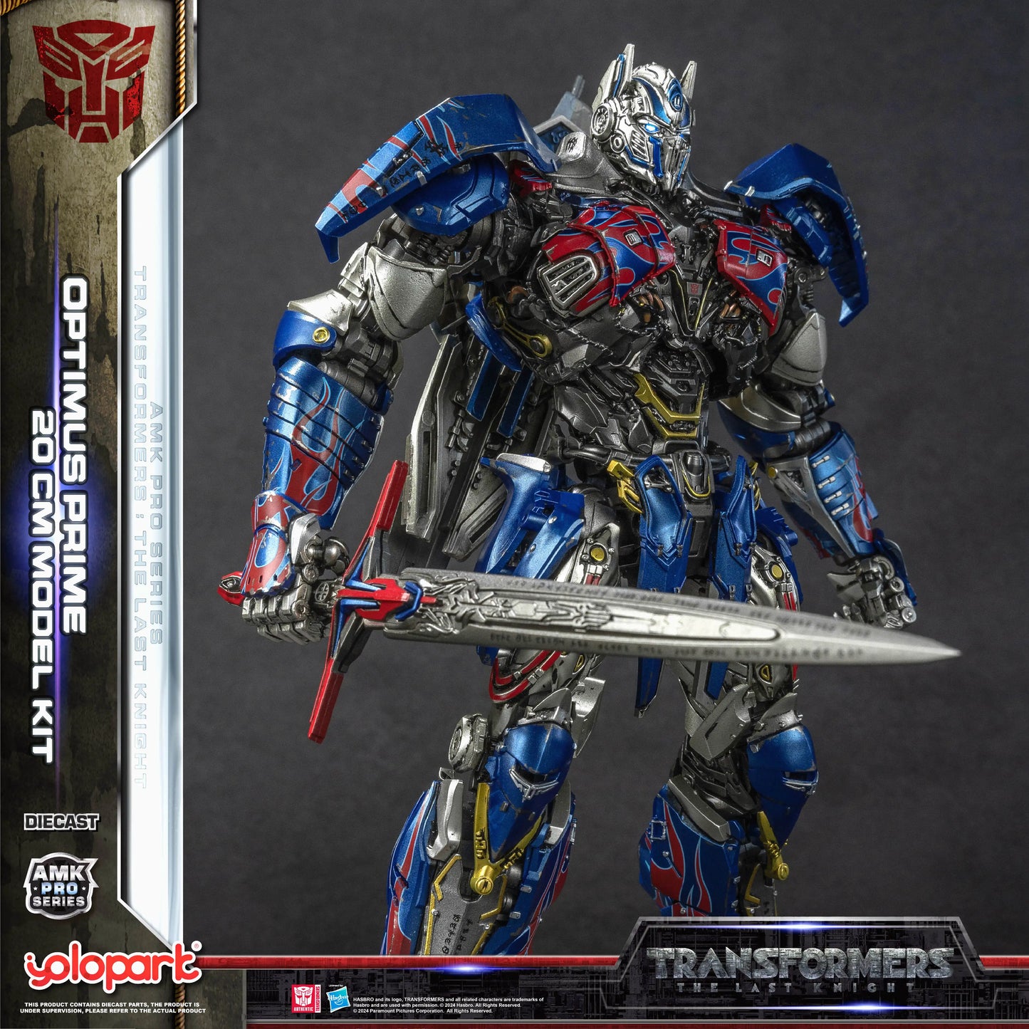 Figurine Transformers Optimus Prime 20cm — The Last Knight AMK Pro Kit
