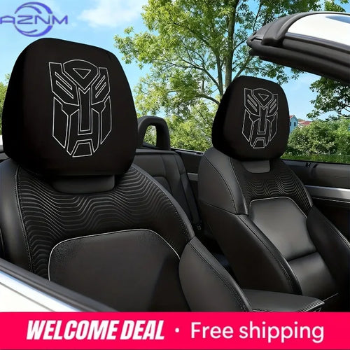 Copripoggiatesta Transformers Autobot — Set di 2 protezioni per sedili auto