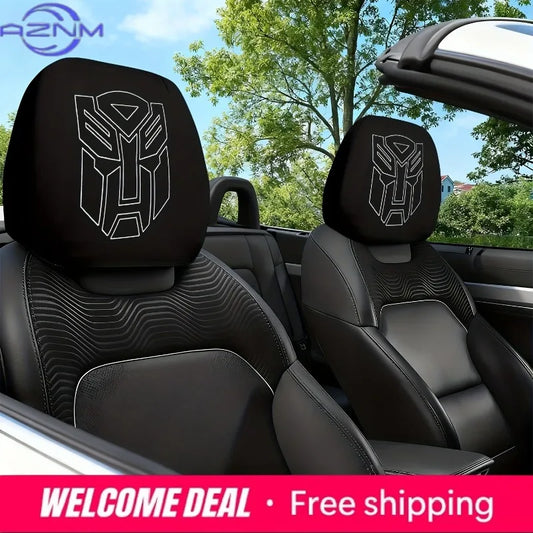 Copripoggiatesta Transformers Autobot — Set di 2 protezioni per sedili auto