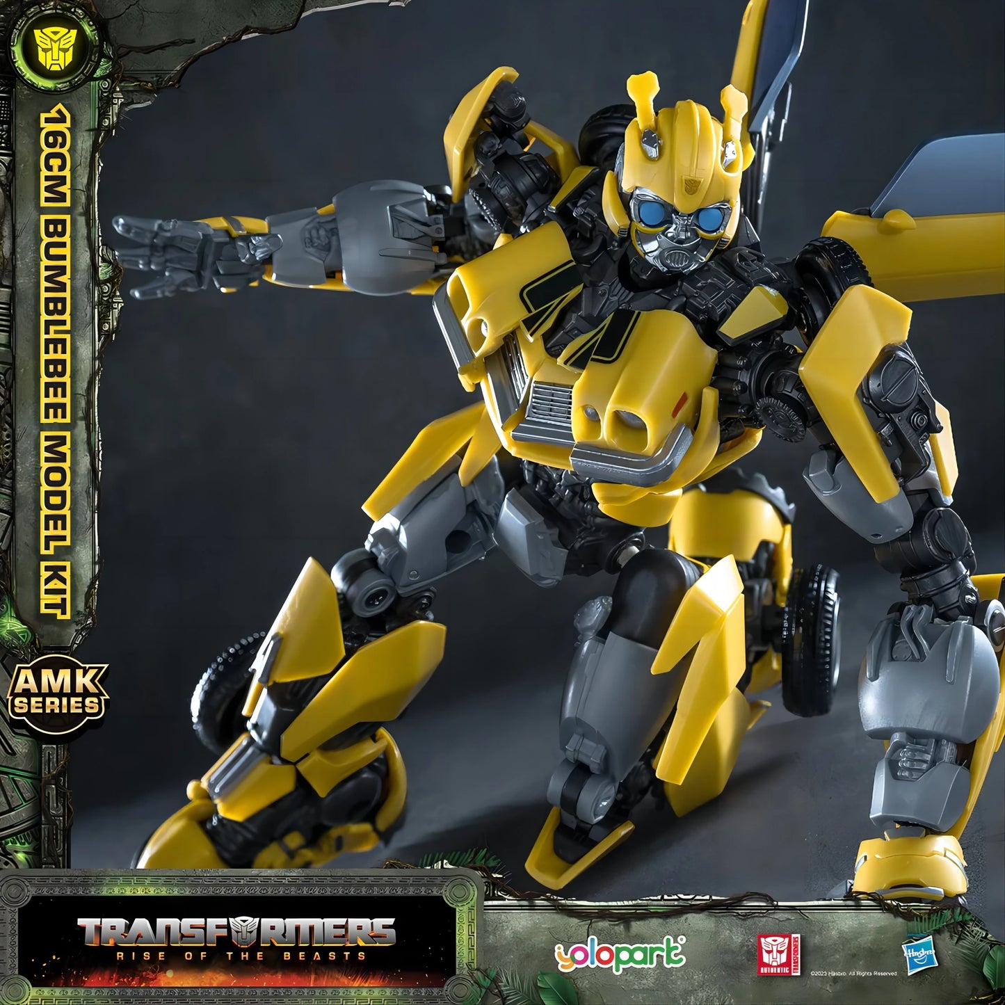 Figurina Transformers Bumblebee 16cm — Modellino articolato da collezione AMK