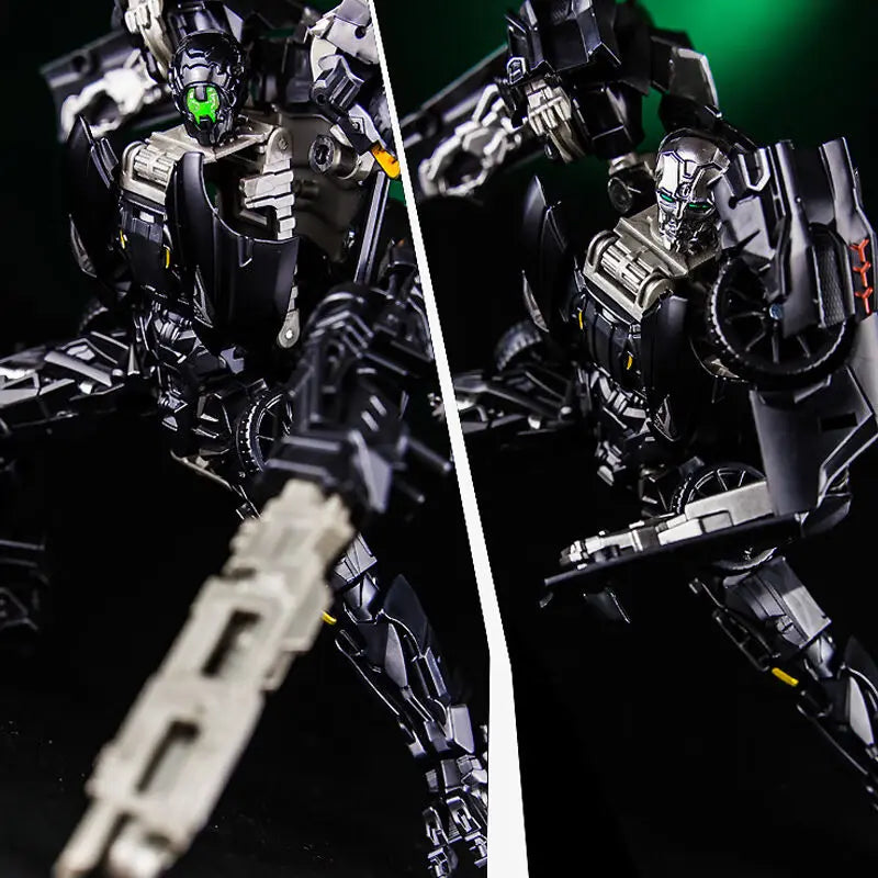 Figurina Transformers Lockdown Aventador — Cacciatore nero Silhouette Lamborghini
