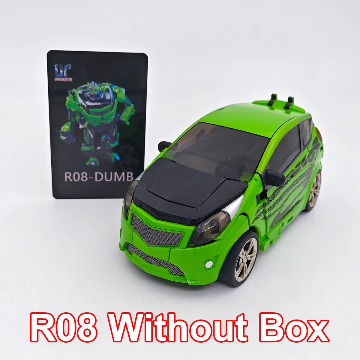 Figurine Transformers Skids e Mudflap — Duo di Gemelli Verdi Dumb Unique Toys