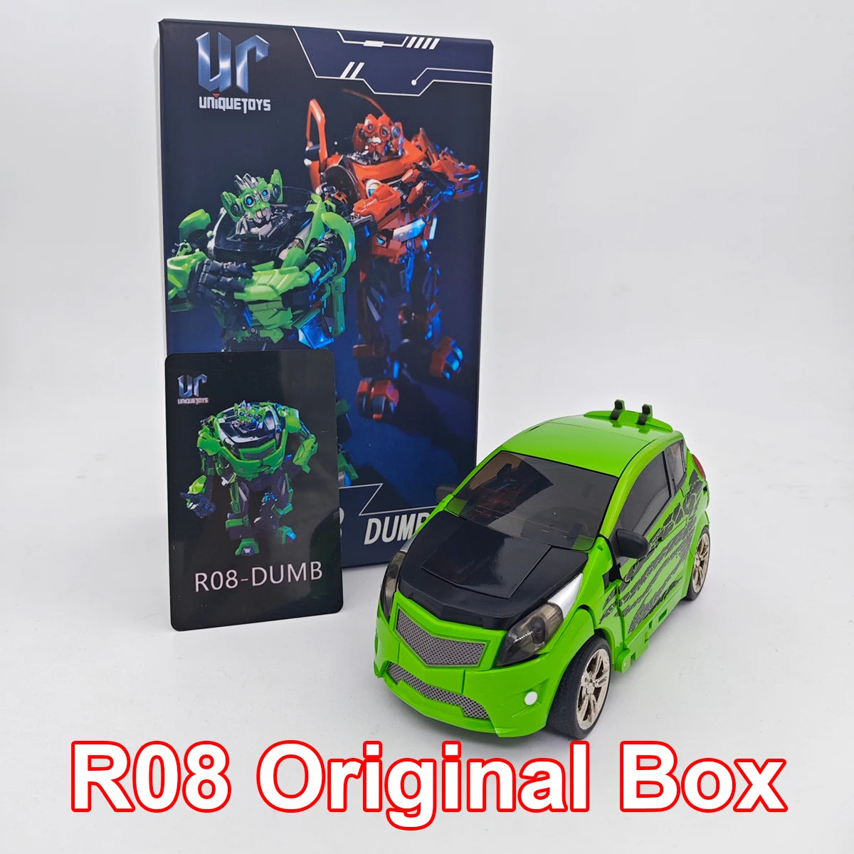 Figurine Transformers Skids e Mudflap — Duo di Gemelli Verdi Dumb Unique Toys