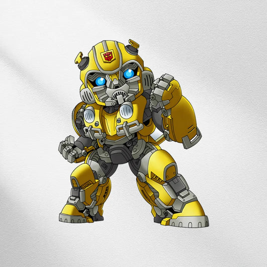 Adesivo Transformers Bumblebee UV — Decalcomania triangolare per finestrino dell'auto