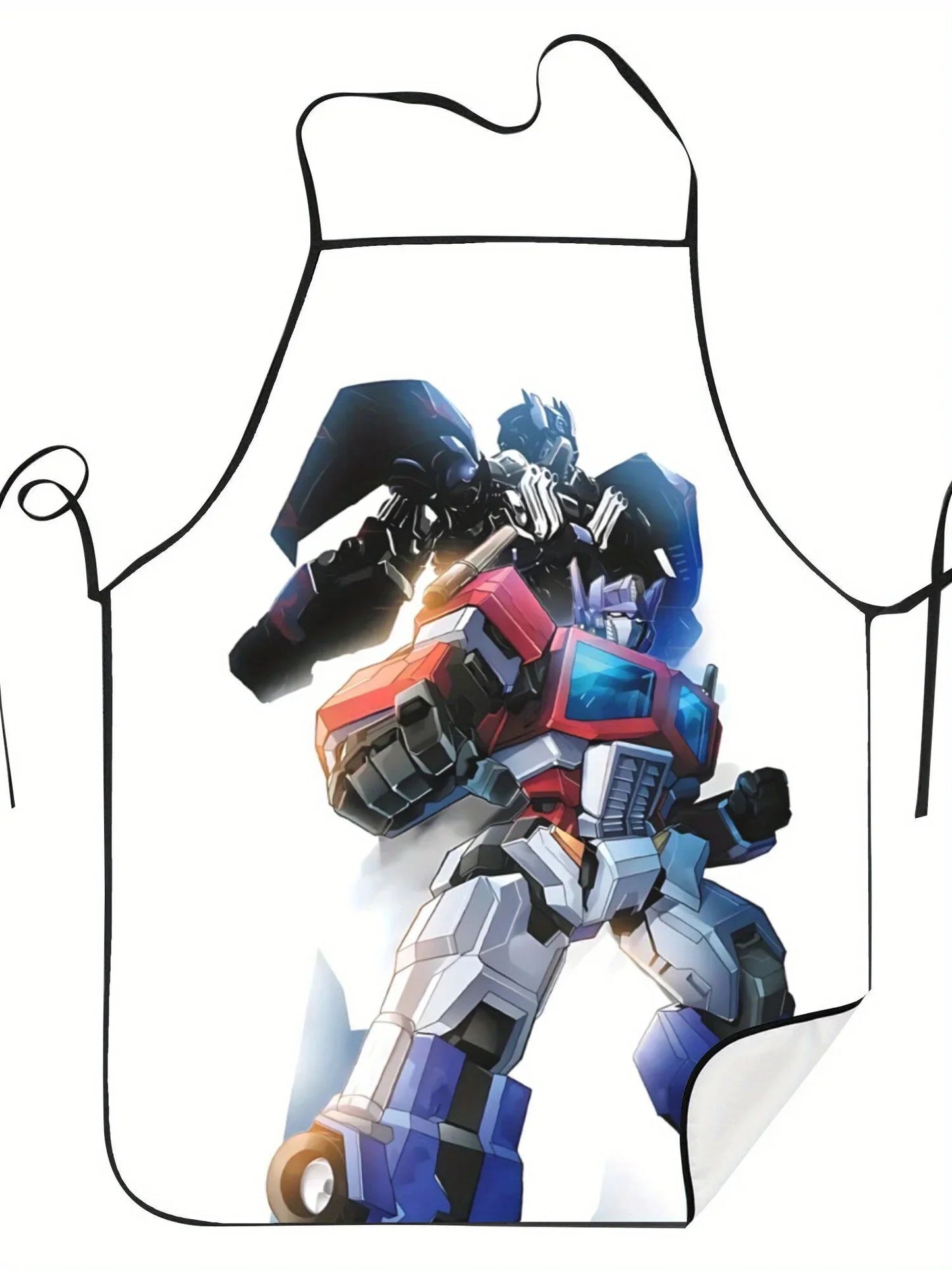 Tablier Transformers - White Duo