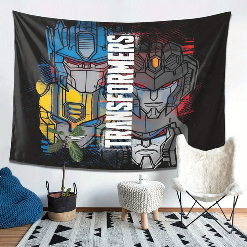 Drapeau Transformers - Autobots & Decepticons
