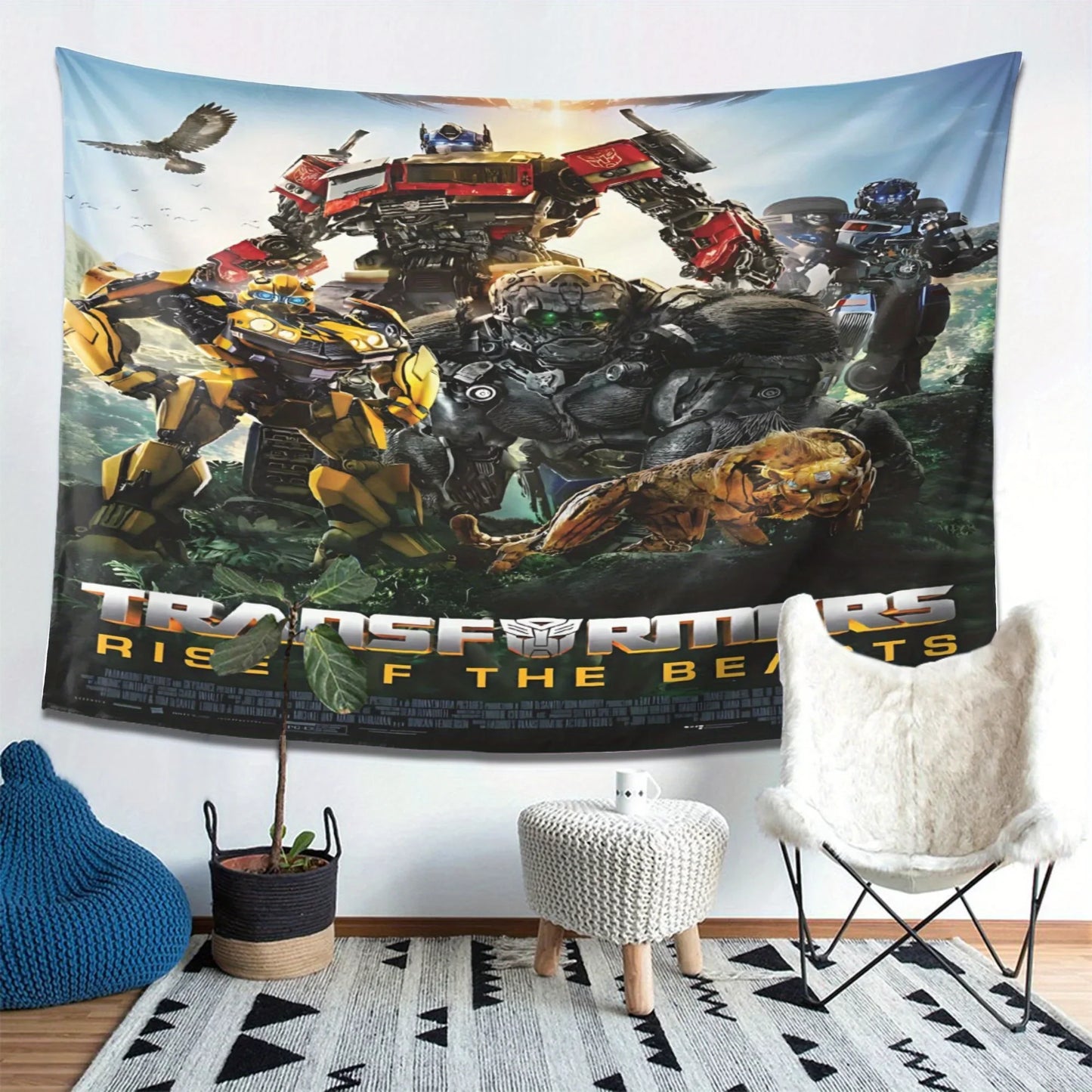 Drapeau Transformers - Rise of the Beats