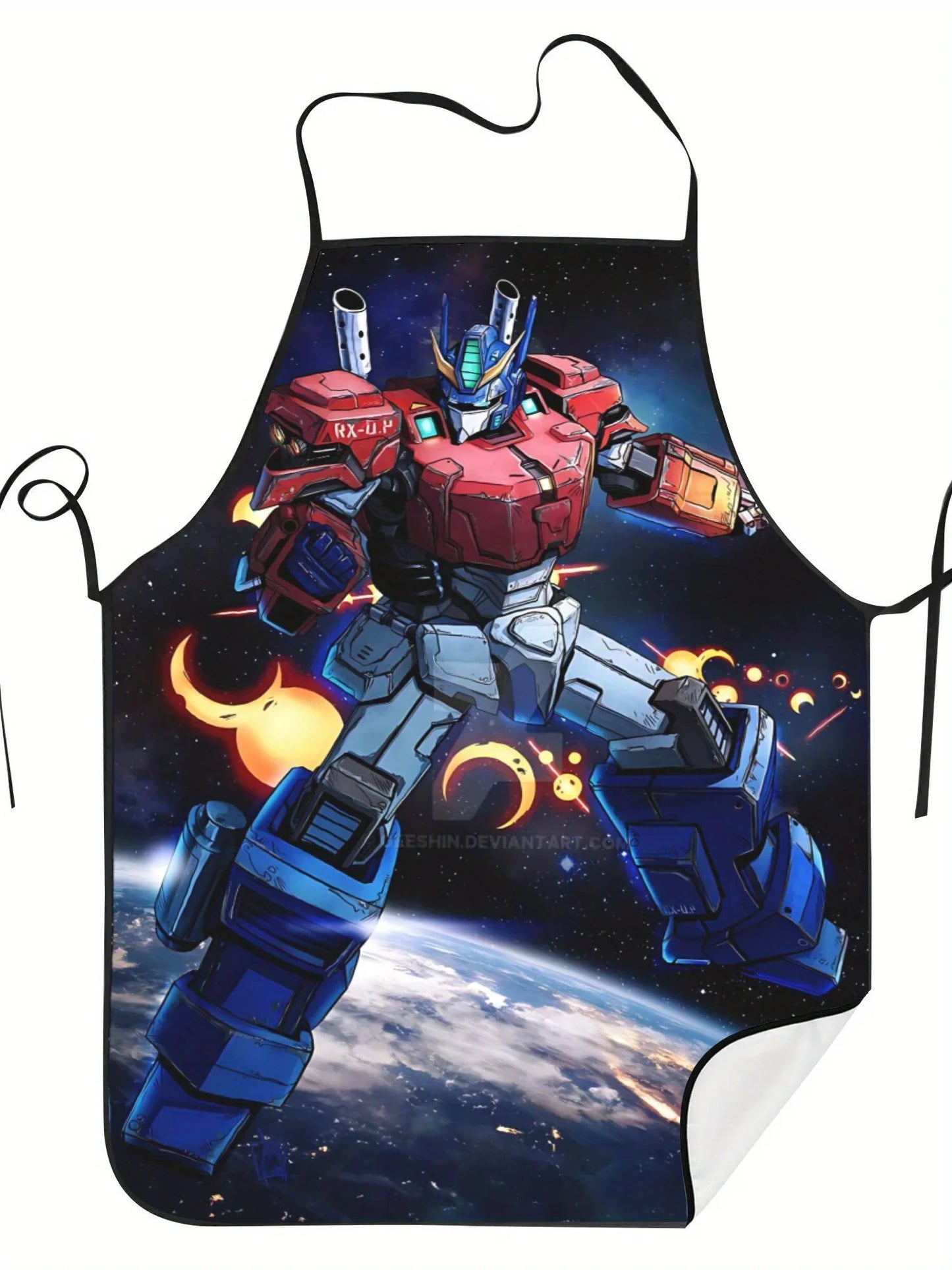 Tablier Transformers - Optimus in Space