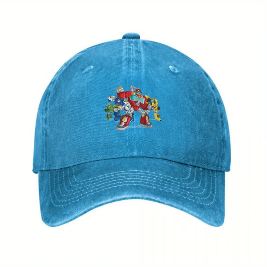 Casquette Transformers - Rescue Bleu